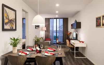 Căn hộ Deluxe một phòng ngủ — Somerset West Point Hanoi